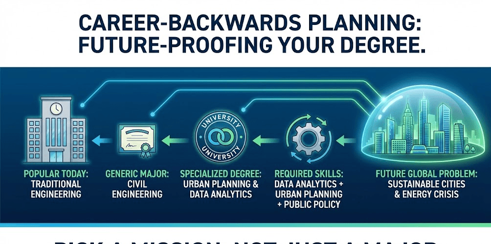 Career-Backwards Planning: Future-Proofing Your Degree