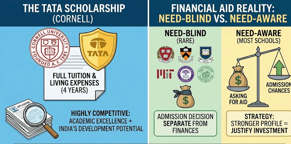 The "Tata Scholarship" & Financial Aid for Indians